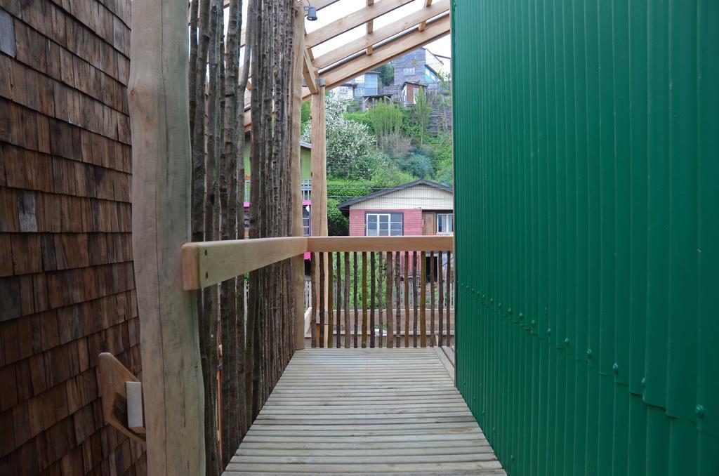 Palafito Verde Apart Hotel กัสโตร ภายนอก รูปภาพ