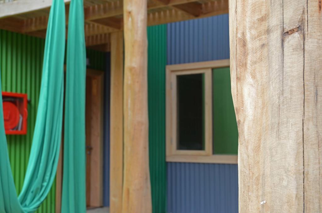 Palafito Verde Apart Hotel กัสโตร ภายนอก รูปภาพ
