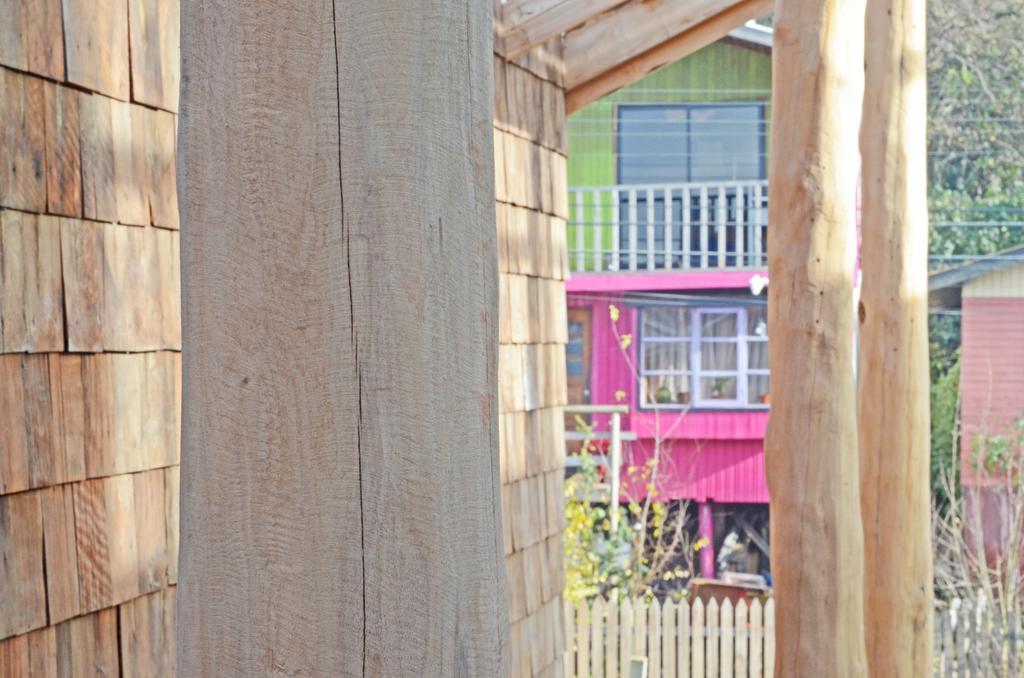 Palafito Verde Apart Hotel กัสโตร ภายนอก รูปภาพ